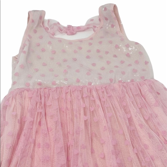 Le Pink*Sequined Pink Party Dress 6*$130 EUC - Picture 3 of 8